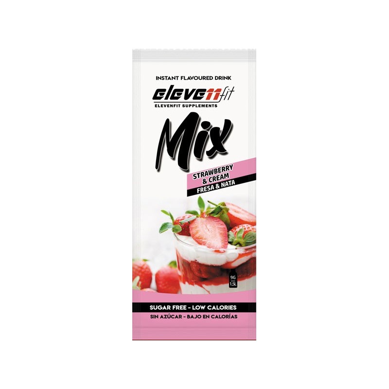MIX GUSTO FRAGOLA E PANNA SENZA ZUCCHERO BEVANDE ISTANTANEEMIX Con ...