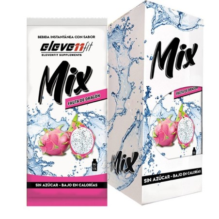 DOOS MET 12 MIX ENVELOPPEN DRAGON FRUIT SMAAK SUIKERVRIJE INSTANT DRANKEN...