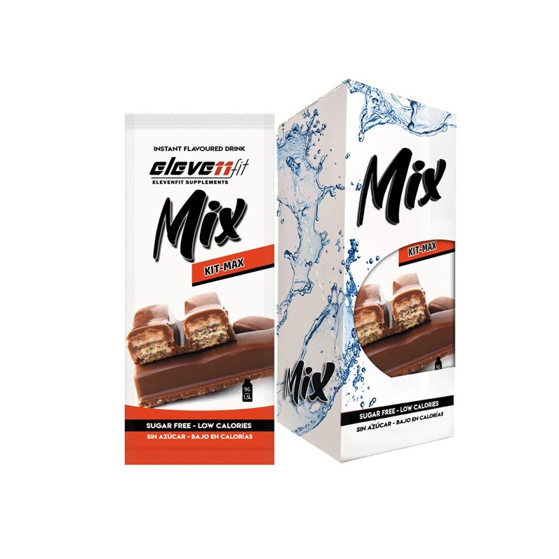 LÅTA MED 12 SOCKERFRIA MIX KITMAX SMAK INSTANTDRRYCK...