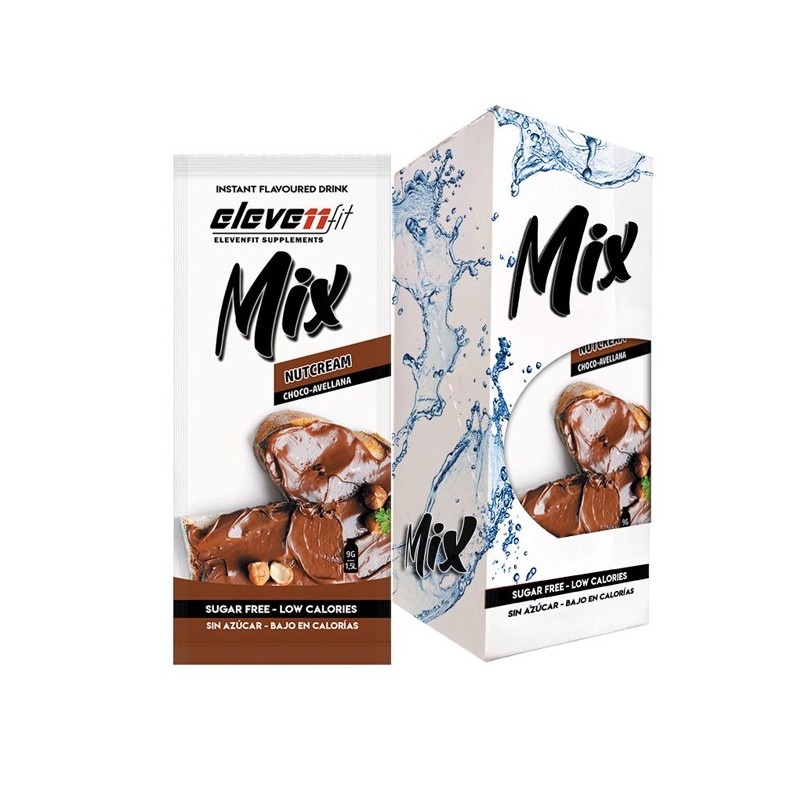 ▷ Mieszanka smakowa Nutcream 12 saszetek bez cukru - Elevenfit