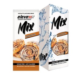 DOOS MET 12 MIXENVELOPPEN KANEELROL SMAAK SUIKERVRIJE INSTANT DRANKEN...