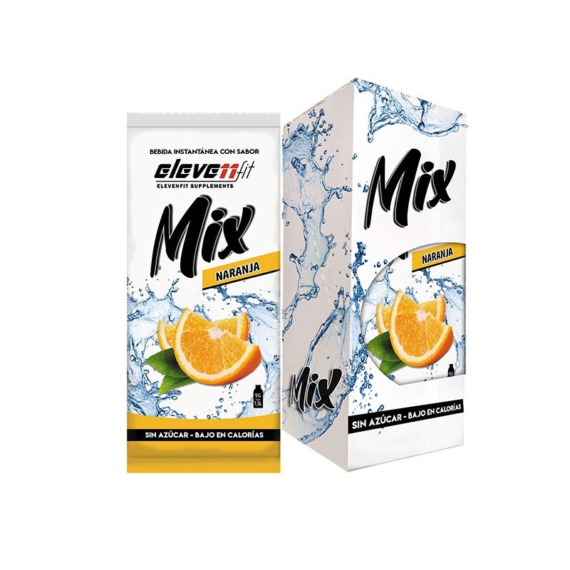 ▷ Mieszanka smaków pomarańczowych 12 saszetek bez cukru - Elevenfit