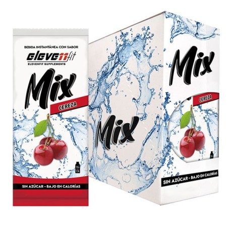 ▷ Caja 24 Sobres Mix Cereza Sin Azúcar 1,5L — Elevenfit