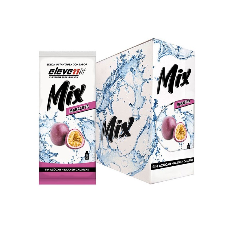 ▷ Ask med 24 sockerfria passionsfruktsmixpåsar 1,5 l — Elevenfit