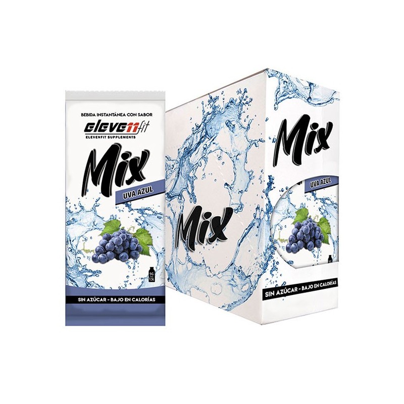 BOX OF 24 ENVELOPES MIX BLUE GRAPE FLAVOR SUGAR-FREE INSTANT DRINKS...