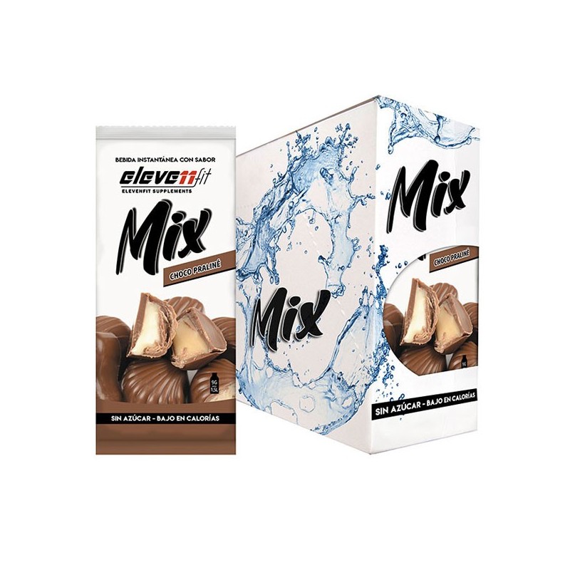 Ask med 24 påsar Mix Chokladpralinsmak sockerfri