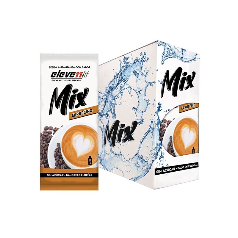 Ask med 24 påsar Mix Cappuccino-smak sockerfri
