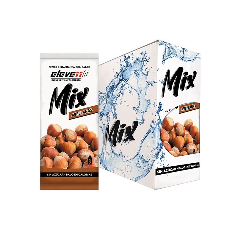 Ask med 24 påsar Mix Hasselnötssmak sockerfri