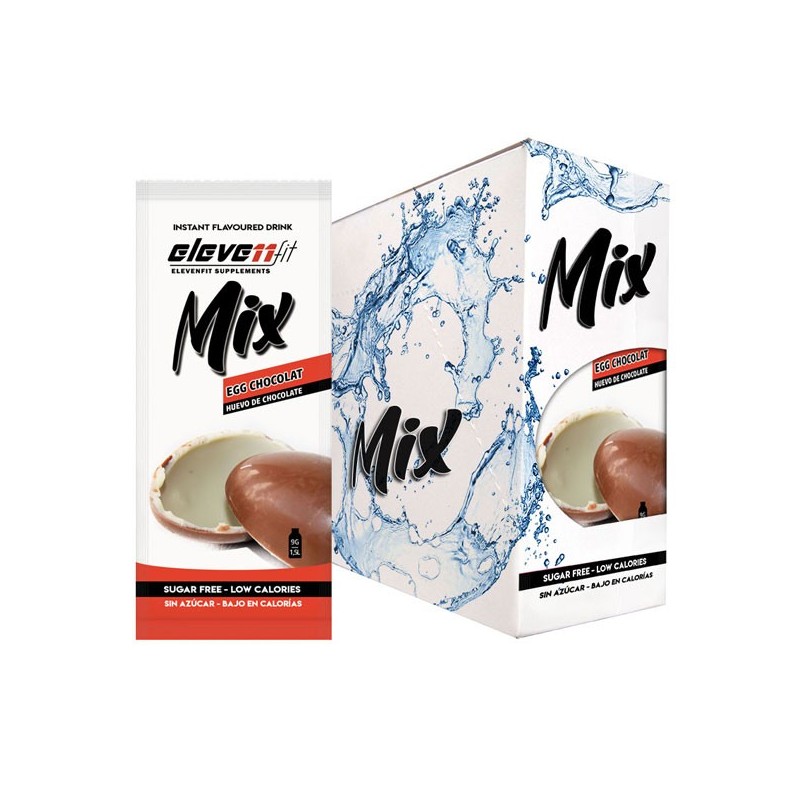 Doos met 24 zakjes Mix Chocolade Ei smaak suikervrij