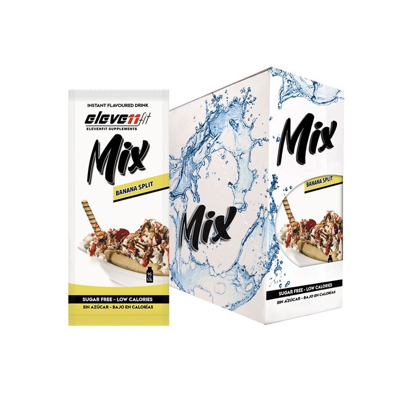 Caja de 24 sobres Mix sabor Banana Split sin azúcar