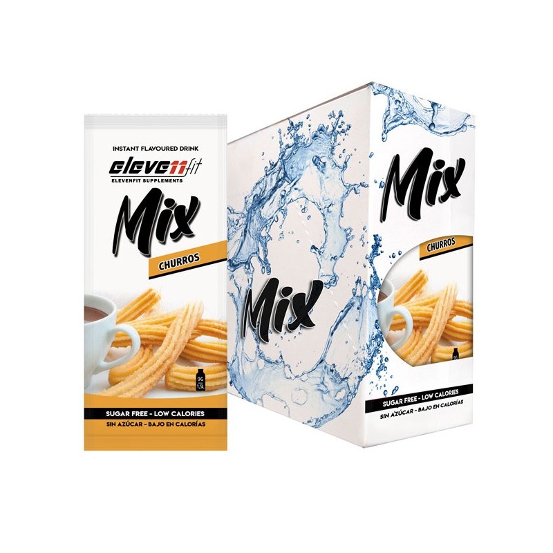 SCHACHTEL MIT 24 MIX CHURROS GESCHMACKSMISCHUNG OHNE ZUCKER INSTANT...