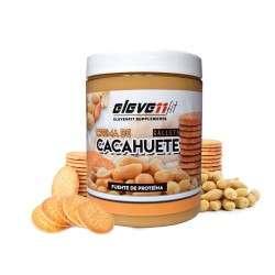 ▷ Crema De Cacahuete Sabor Galleta 300gr Sin Azúcar- Elevenfit