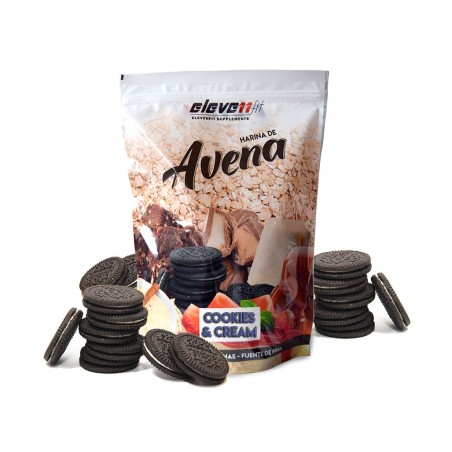 COOKIES AND CREAM FLAVOR OATMEAL 1 KGS OATMEAL FROMELEVENFIT TheEle...