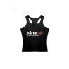 ▷ Zwarte katoenen tanktop voor dames - Elevenfit