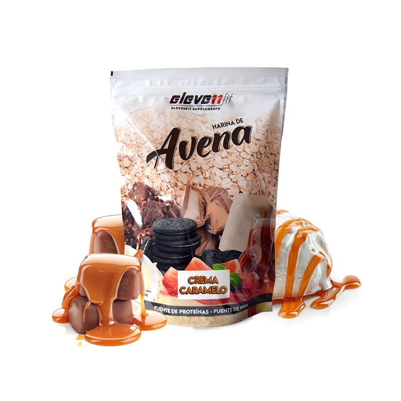 CREAM CARAMEL FLAVOR OATMEAL 1 KGS OATMEAL FROMELEVENFIT TheElevenF...