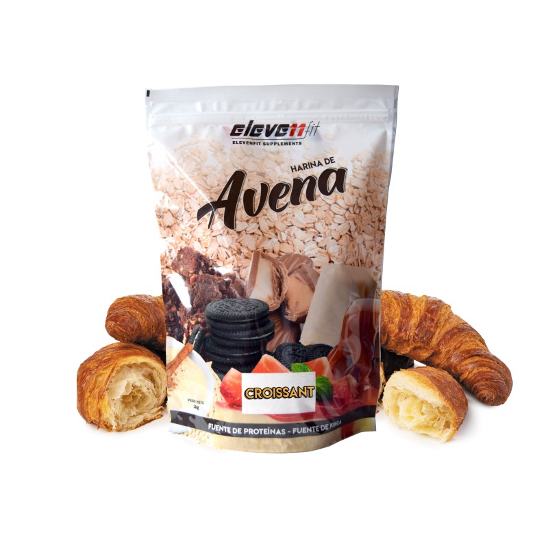 ▷ Havermeel met croissantsmaak 1 kg - Elevenfit