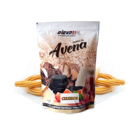 CHURROS FLAVOR OATMEAL 1 KGS OATMEAL FROMELEVENFIT TheElevenFit Oat...