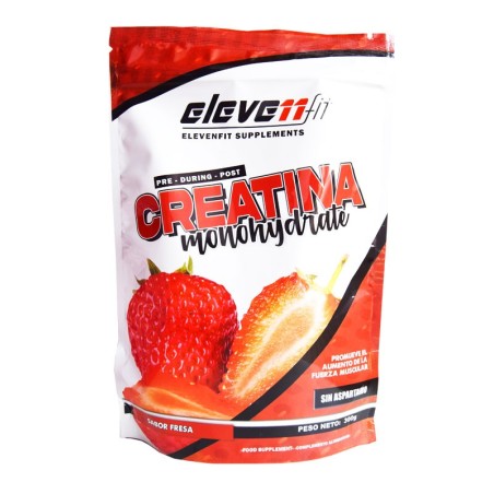 MONOHYDRAT KREATYNY O SMAKU TRUSKAWKOWYM 300GR MONOHYDRAT KREATYNY z E...