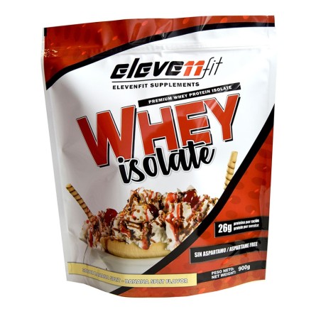 Proteína Whey Isolate Banana Split 900g Elevenfit