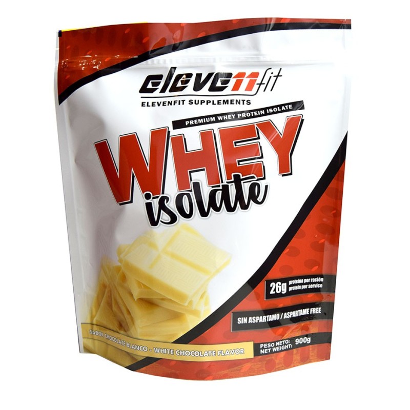 Izolat białka serwatkowego Biała czekolada 900 g Elevenfit