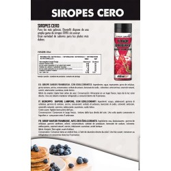 ▷ Suikervrije frambozensiroop 330 ml - ElevenFit