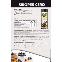 ▷ Suikervrije vanillesiroop 330 ml - Elevenfit