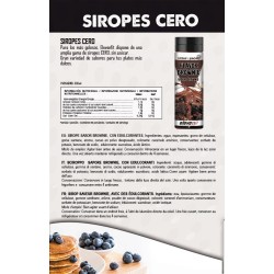 ▷ Sirope Sabor Brownie Sin Azúcar 330ml - Elevenfit