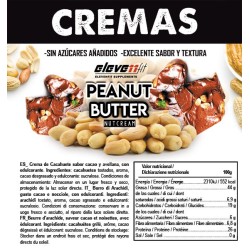 ▷ Crema De Cacahuete Chocolate Y Avellana 300gr Sin Azúcar- Elevenfit