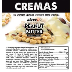 ▷ Crema De Cacahuete Leche Condensada 300gr Sin Azúcar- Elevenfit
