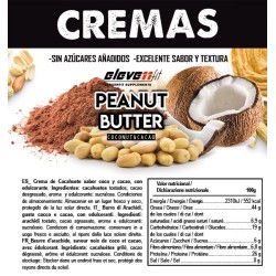 ERDNUSS BUTTER-SCHOKOLADE MIT KOKOSNUSS GESCHMACK ERDNUSSBUTTER MIT...