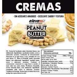 ERDNUSS BUTTER MIT WEISSEM SCHOKOLADEN GESCHMACK ERDNUSSBUTTER MIT ...